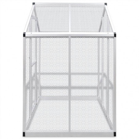 Aluminium Outdoor Aviary 178X122x194 cm