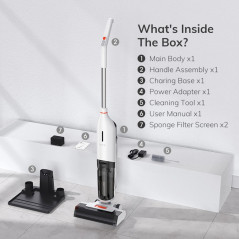 ILIFE W90 Cordless Wet Dry Vacuum Cleaner