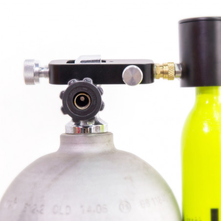 Adaptateur de recharge de bouteille de plongée SMACO pour bouteille d'oxygène