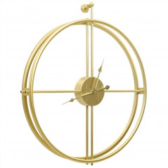 Zegar ścienny złoty 52 cm żelazny