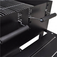 Supporto per barbecue Barbecue a carbonella 2 ruote