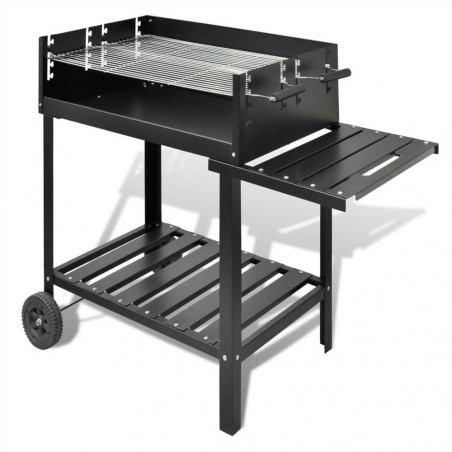 Supporto per barbecue Barbecue a carbonella 2 ruote