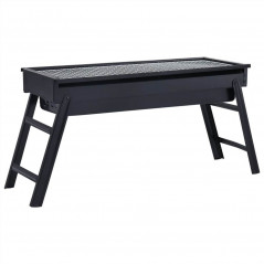 Griglia BBQ In Acciaio Portatile ideale per il Campeggio 60X22,5X33 Cm