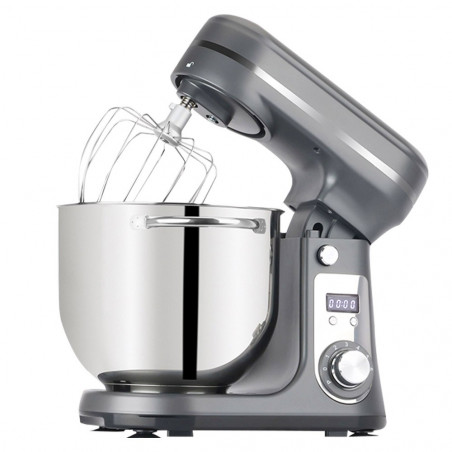 Biolomix BM601 1200W Kitchen Stand Mixer Gray