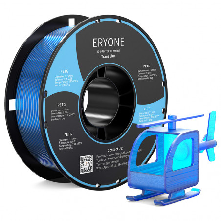 ERYONE PETG Filament for 3D Printer 1.75 mm