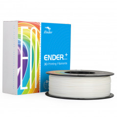 Creality Ender-PLA+ 1,75 mm-es 3D nyomtatási filament, fehér