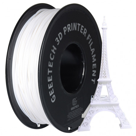 Filament PLA Geeetech pour 3D Imprimante blanc