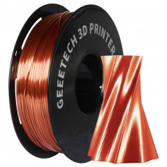 Geeetech Silk PLA Filament for 3D Printer Copper