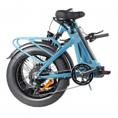 Bicicletta elettrica pieghevole DYU FF500 da 20 pollici per pneumatici grassi