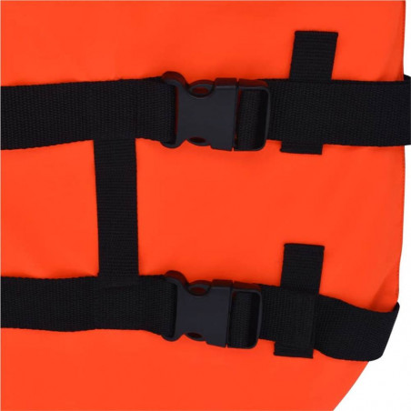 Dog life jacket L Orange