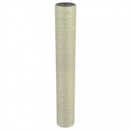 Cat scratching post 8x55 cm 8 mm Beige