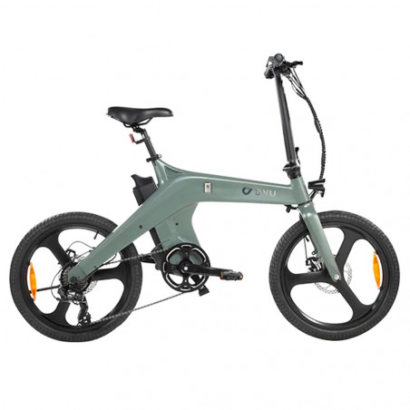 DYU T1 20 tommer grøn elcykel