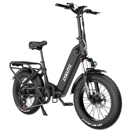 Bicicleta Eléctrica 20 pulgadas ESKUTE Star 48V 25Ah 25km/h 250W Negra