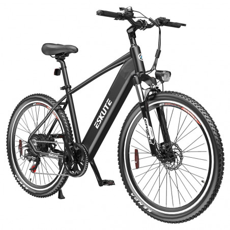 Vélo Électrique ESKUTE Netuno Plus 27.5 pouces 48V 14.5Ah 250W 25km/h Noir