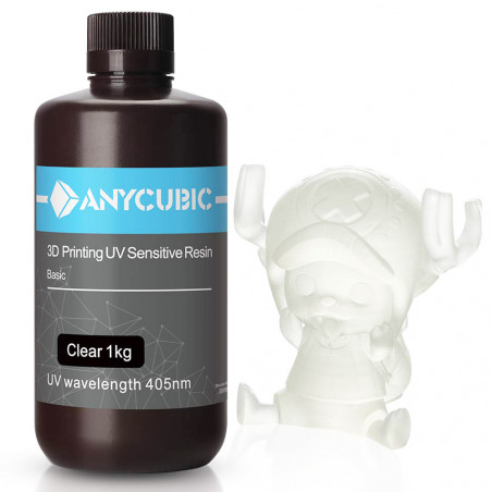 Anycubic 1 kg 3D-Drucker-Harzfilament, transparent