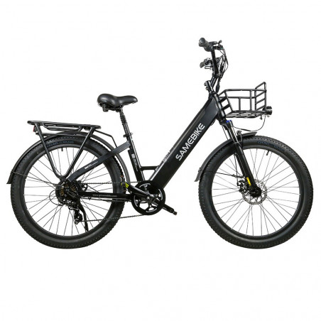 Elcykel 26 Tommer 750W SAMEBIKE RS-A01 Sort