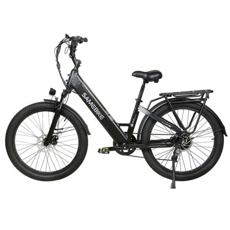 Bicicleta Elétrica 26 Polegadas 750W SAMEBIKE RS-A01 Preta