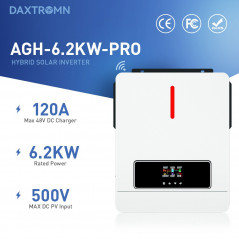 DAXTROMN 6200W Hybrid-Solarwechselrichter mit 2 Lastausgängen