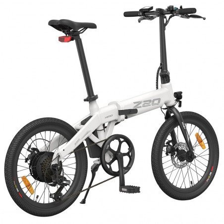 Bicicleta elétrica HIMO Z20 Plus 20 polegadas 25km/h 36V 10Ah 250W Branco