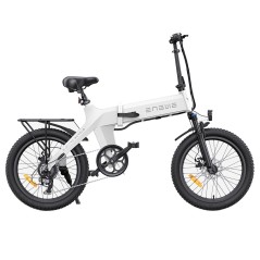 Bicicleta electrică ENGWE C20 Pro 20 inch 36V 15.6AH 25Km/h Motor 250W vârf (500W) Alb