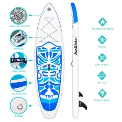 FunWater Cruise Inflatable SUP Board 335x84x15cm Blue