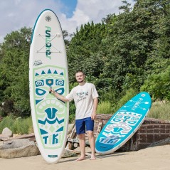 FunWater NEUES aufblasbares Stand-Up-Paddle-Board TIKI