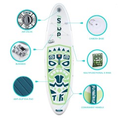 FunWater NYT TIKI Oppustelig Stand Up Paddle Board