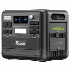 FOSiBOT F2400 hordozható erőmű + SP200 napelemes EU csatlakozó