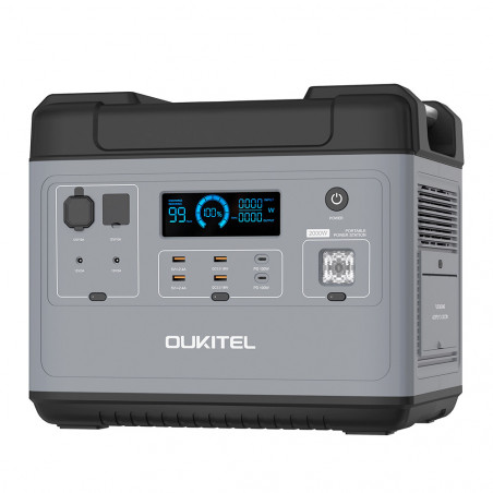 Central eléctrica OUKITEL P2001 Ultimate + 2 paneles solares PV200 200W