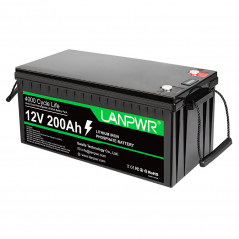 Batería LANPWR 12V 200Ah LiFePO4
