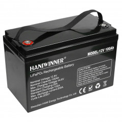 Batterie au lithium HANIWINNER HD009-10 12.8 V 100 Ah LiFePO4