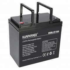 Batería de litio HANIWINNER HD009-07 12,8 V 54 Ah LiFePO4