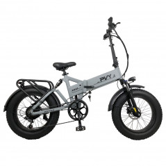 PVY Z20 Plus 20-calowy składany rower elektryczny 500 W, silnik 48 V, 14,5 Ah, 50 km/h, szary
