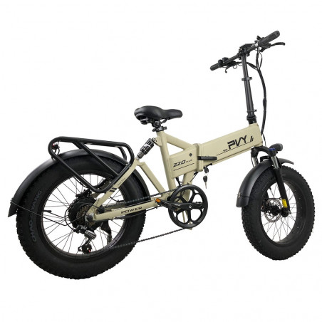 PVY Z20 Plus 20 hüvelykes összecsukható E-bike 500W motor 48V 14.5Ah 50km/h Khaki