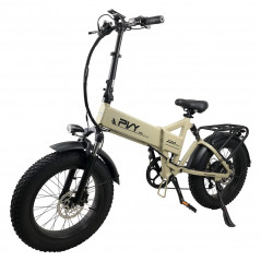 PVY Z20 Plus Bicicleta eléctrica plegable de 20 pulgadas, motor de 500 W, 48 V, 14,5 Ah, 50 km/h, color caqui