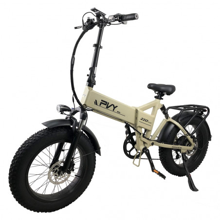 PVY Z20 Plus Bicicletă electrică pliabilă de 20 inchi 500 W Motor 48 V 14,5 Ah 50 km/h Kaki