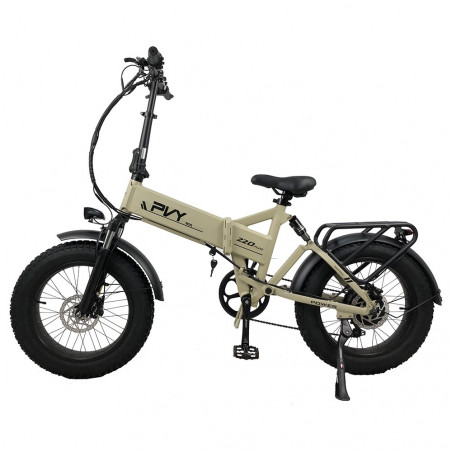 PVY Z20 Plus E-Bike Ελαστικά 20 ιντσών 48V 1000W 16,5Ah 50km/h Ταχύτητα Χακί