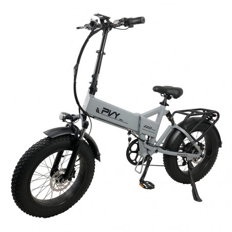 PVY Z20 Plus E-Bike 20 Zoll Reifen 48V 1000W 16,5Ah Geschwindigkeit 50km/h Grau