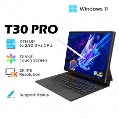 DERE T30 PRO Laptop 2 w 1 16 GB DDR4 512 GB SSD, szary