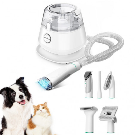 INSE P20 Pro Grooming Kit Trimmer Aspirapolvere per Animali Domestici