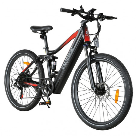 Elcykel 750W Samebike XD26-II 40km/t 48V 14Ah Sort