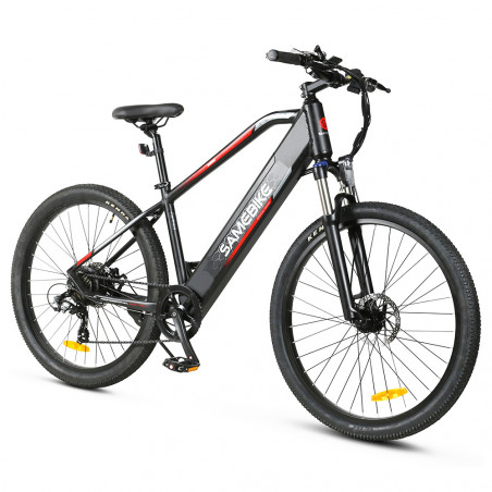 Bicicleta Elétrica SAMEBIKE MY275 13Ah Motor 500W 48V 27,5 Polegadas Preto