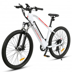 Bicicleta Elétrica SAMEBIKE MY275 10.4Ah Motor 500W 48V 27,5 polegadas Branco