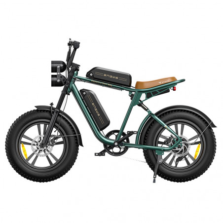 ENGWE M20 20 Tommer Elcykel 48V Dobbeltbatteri 13AH 750W 45Km/t Grøn