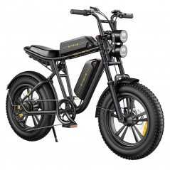 ENGWE M20 20 hüvelykes elektromos kerékpár 48V dupla akkumulátor 13AH 750W 45Km/h fekete