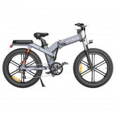 Bicicleta electrica ENGWE X26 - 1000W - 50 km/h - Anvelope 26 inch - Baterie dubla 48V 29.2Ah - Culoare gri