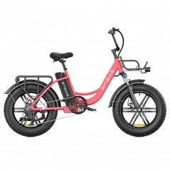 Bicicletă electrică ENGWE L20 250W Anvelopă 20 * 4,0 inci, roz de munte