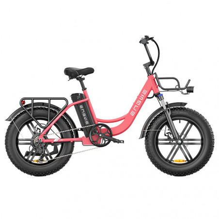 ENGWE L20 Elektrofahrrad 250W Reifen 20 * 4,0 Zoll Mountain Pink