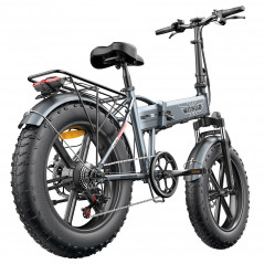 ENGWE EP-2 PRO Bicicleta de montanha elétrica dobrável 20 polegadas pneus grandes 750W 13Ah 42Km/h cinza