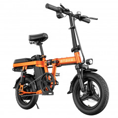 Bicicleta elétrica dobrável ENGWE T14 laranja 250w